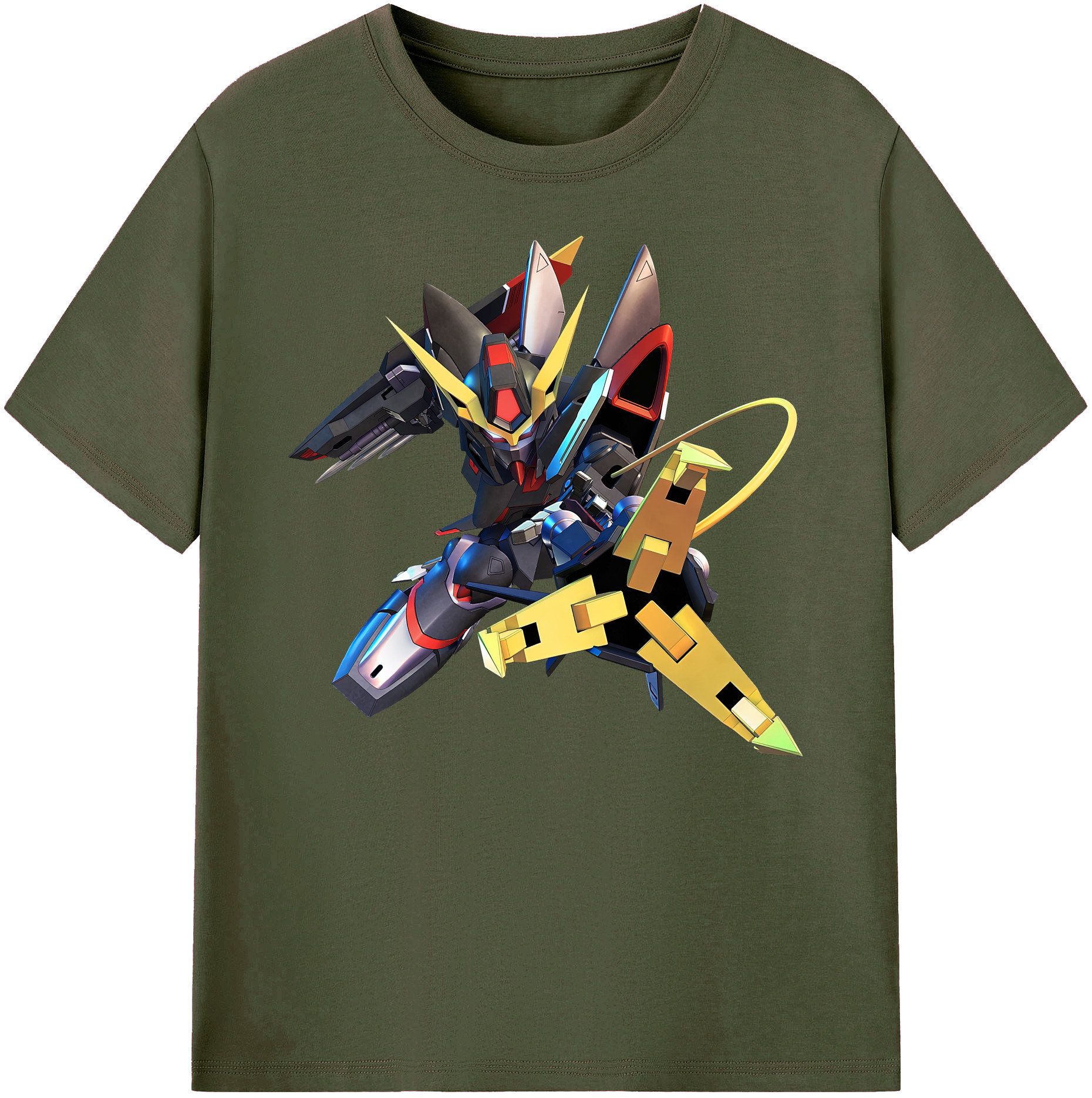 （画像用） 機動戦士ガンダム Mobile Suit Gundam 綿100％ メンズ半袖Tシャツ｜肌触りやわらか＆通気性